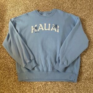 Hollister Blue Kauai Sweatshirt